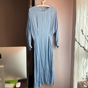 Zara light blue dress